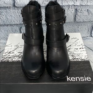 NEW KENSIE STUDDED ANKLE BOOTS